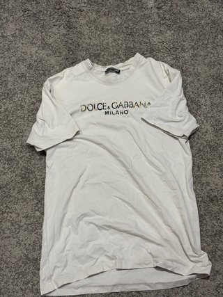 Camiseta Dolce & Gabbana Milano Blanca