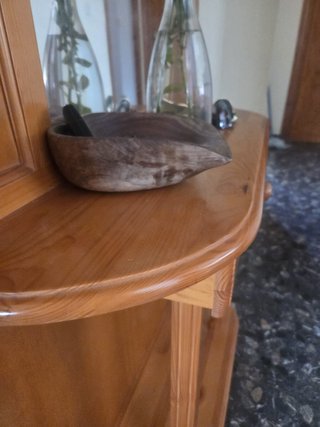 Mueble de entrada con espejo