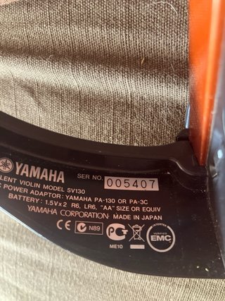 Violín Eléctrico Yamaha silent 130