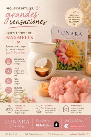 Caja Degustación Wax Melts Aromáticos