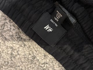 Pantalón de chándal negro