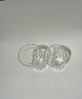 2 Bicchieri Coca-Cola Vetro Trasparente