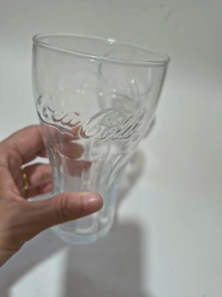 2 Bicchieri Coca-Cola Vetro Trasparente
