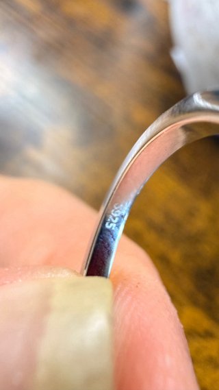 Anillo Plata 925 Moissanitas 0.5 ct