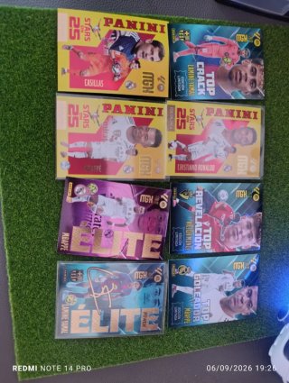 Colección Cartas Fútbol Panini