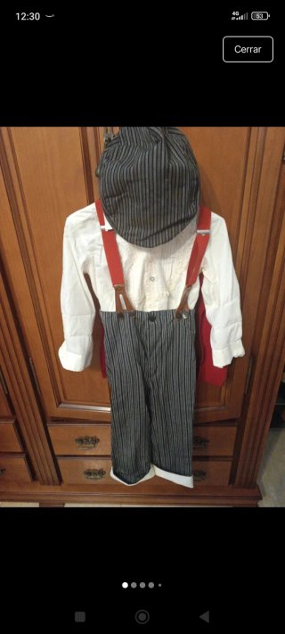 Traje de gitano niño talla 3