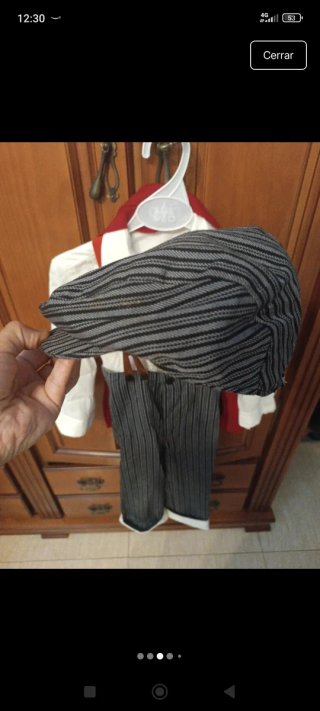 Traje de gitano niño talla 3