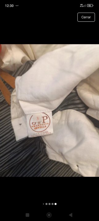 Traje de gitano niño talla 3