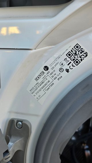Lavadora Hoover H-Wash 500 14kg