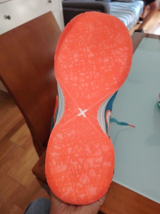 Nike Zapatillas Talla 42 Azul/Naranja