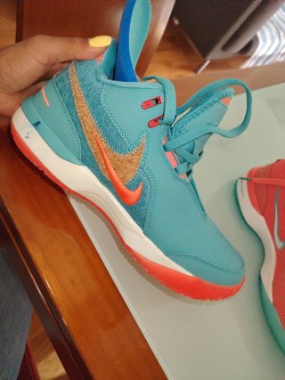 Nike Zapatillas Talla 42 Azul/Naranja