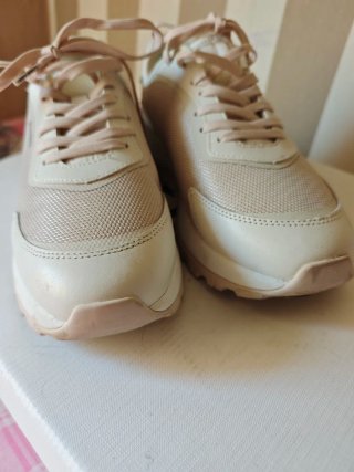Zapatillas Calvin Klein Beige/Rosa Talla [Talla]