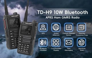 Walkie Talkie Tidradio TD-H9 con bluetooth