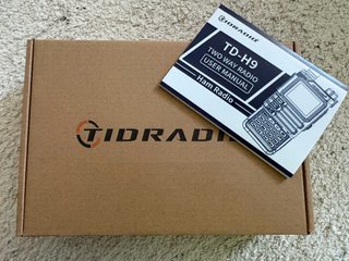 Walkie Talkie Tidradio TD-H9 con bluetooth