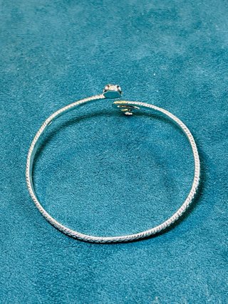 Pulsera Plata Serpiente