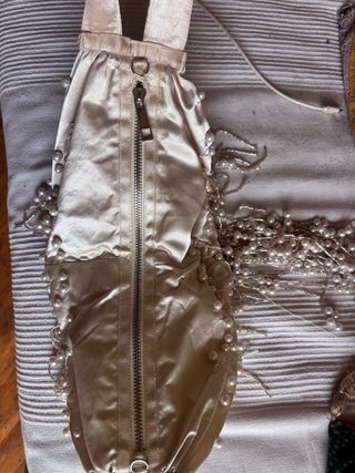 Bolso de fiesta Parfois con perlas