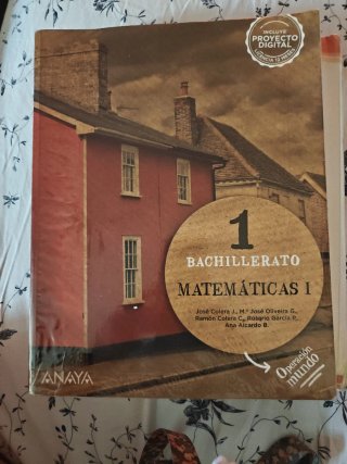 Matemáticas I 1 Bachillerato