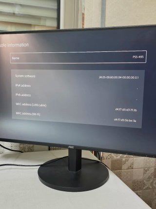 PS5 Pro 2TB com firmware 9.6