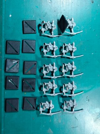 10 Arqueros Orcos Warhammer Fantasy 3ª Ed.