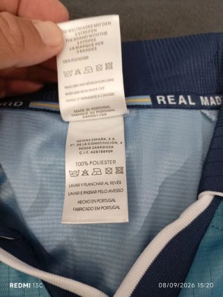 Camisola Real Madrid Adidas Teka Original