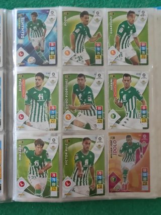 Lote Real Betis Balompié Adrenalyn XL 21-22 Panini