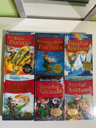 Lote 5 Libros Geronimo Stilton