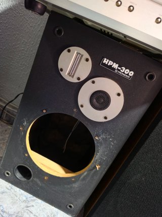 Altavoces Pioneer HPM-300 Negros