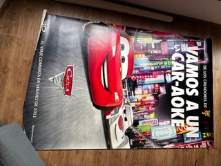 Póster Película Cars 2 Disney Pixar grande