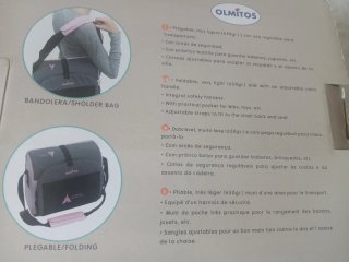 Elevador portátil OLMITOS +6 meses muy buen estado
