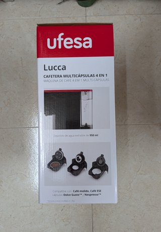 Cafetera Ufesa Lucca 4 en 1