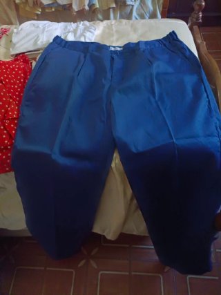 Pantalón trabajo azul talla XXL