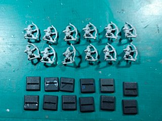 x12 Arqueros Goblins Warhammer Fantasy 3ª Ed.