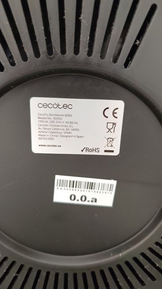 Freidora Cecofry Bombastik 6000 6L