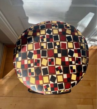 Taburete alto estilo años 70