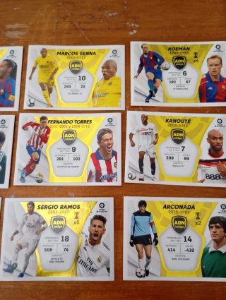 Lote 15  cromos ADN Liga Este 21/22