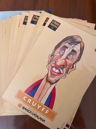 Pins Caricatures FCB Barça 94-95