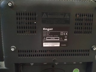 TV Engel 19" Negra