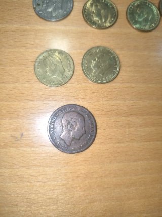 Lote de monedas de Pesetas