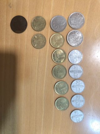 Lote de monedas de Pesetas