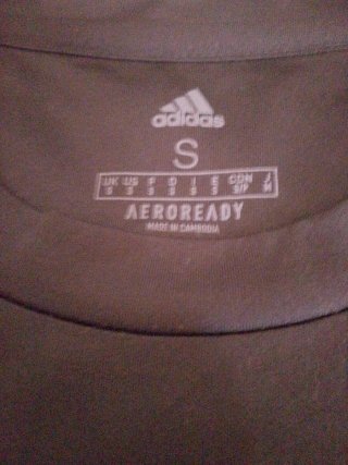Camiseta Adidas Negra Talla M