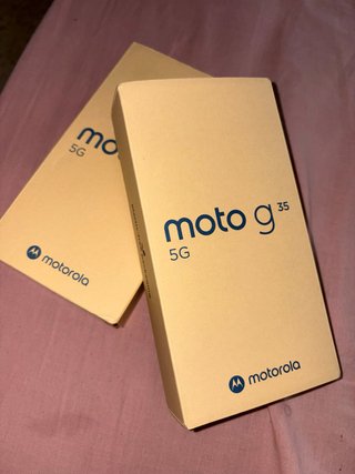 2 moviles Motorola Moto G 35 5G Caja Sellada
