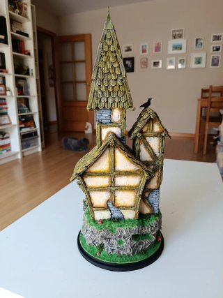 Piccola casa delle fate e gnomi