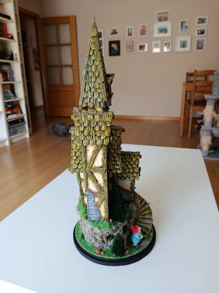 Piccola casa delle fate e gnomi