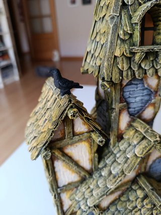 Piccola casa delle fate e gnomi