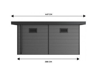 Caseta de jardin de Composite 11m2