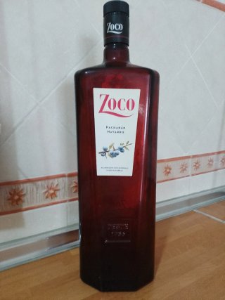 Botella Pacharán Zoco Decorativa