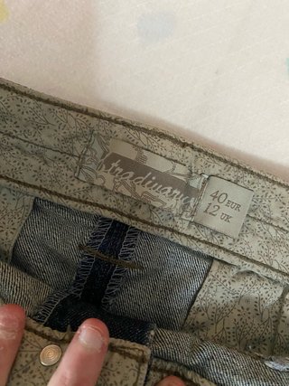 Falda vaquera vintage Stradivarius