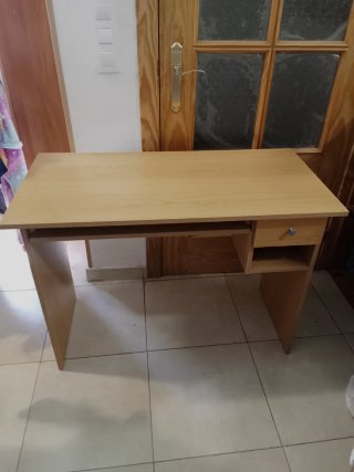 Mesa de estudio madera 100x50x72.5 cm