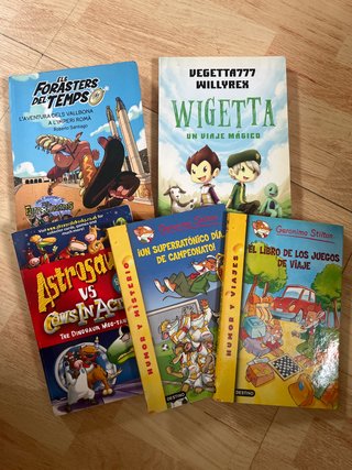 Pack de libros infantiles.