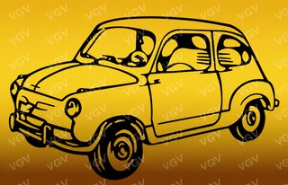 Pegatina Vinilo Seat 600